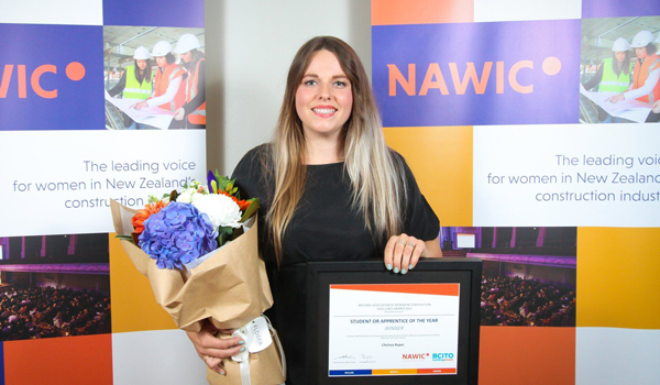 Chelsea Roper NAWIC Apprentice Award Winner
