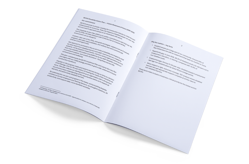Disability Document Snapshot