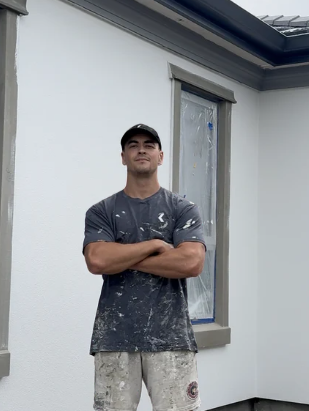 Noah plastering pic